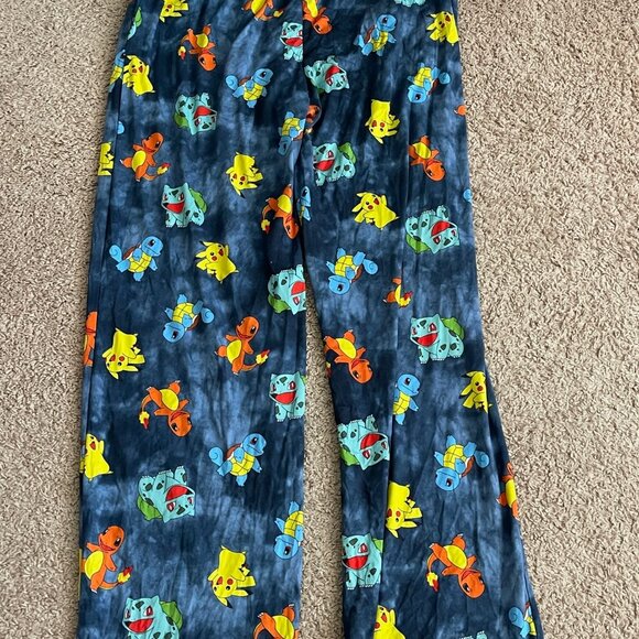 Pokemon Charizard Pikachu PJ Pants Super Soft Size XXL - Picture 7 of 8